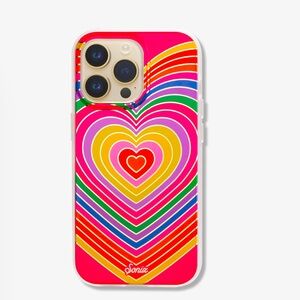 Sonix iPhone 14 Pro Case - Colorful Heart Design